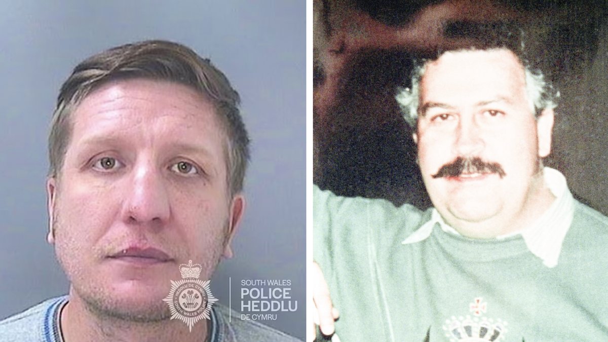 Snortade kokain från Pablo Escobars grav - döms till fängelse 